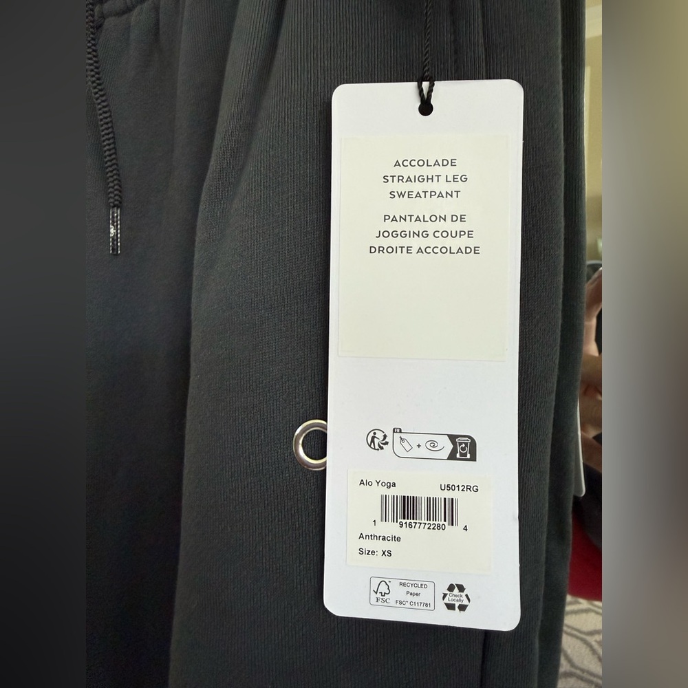 ALO Accolade Straight Leg Sweatpant - Picture 4 of 9